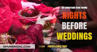 Do Christians Celebrate Henna Nights Before Weddings? Exploring Traditions