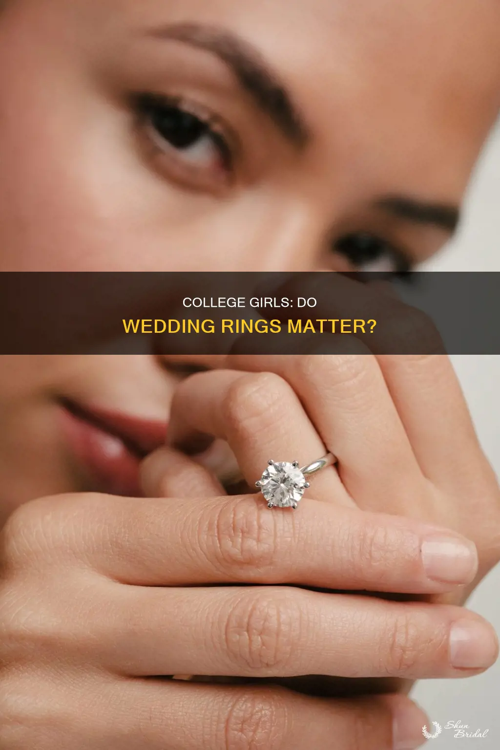 do college girls notice a wedding ring on a guy