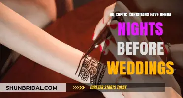 Coptic Christian Wedding Traditions: Exploring Henna Nights Before Marriage