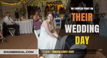 Wedding Day Drama: Do Couples Clash Before Saying 'I Do'?