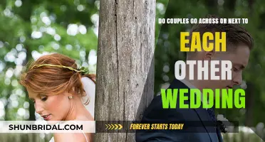 Across or Next To: Deciding Your Wedding Couple Position