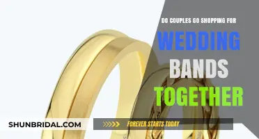 Should Couples Shop for Wedding Bands Together? Pros and Cons Explored