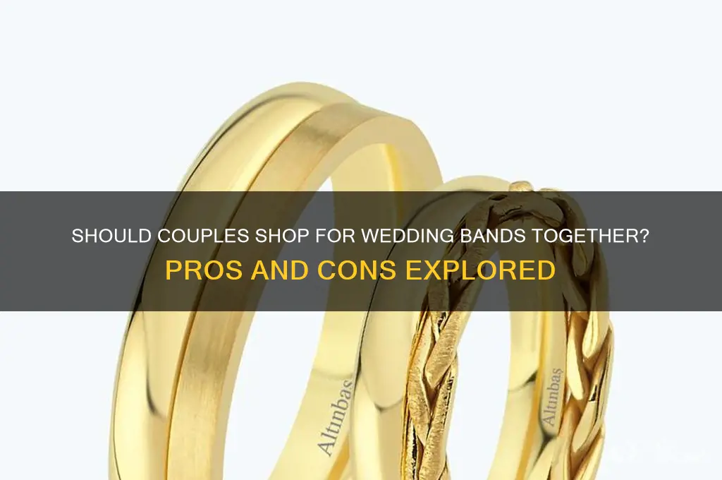 do couples go shopping for wedding bands together
