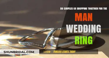 Shopping for His Wedding Ring: A Couple's Affair?