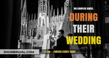 Kneeling at Weddings: A Couple's Choice
