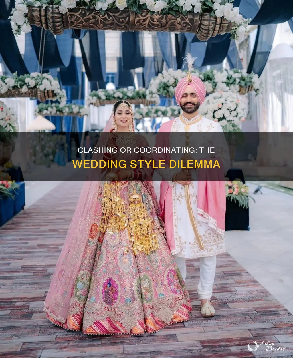 do couples need to match at weddings
