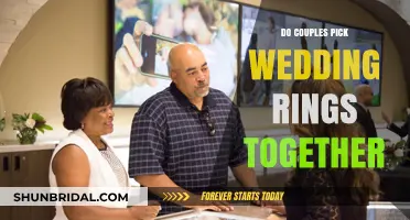 Choosing Wedding Rings: Together or Separate?