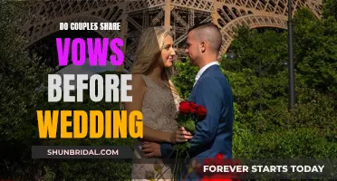 Custom Vows: A Couple's Pre-Wedding Promise