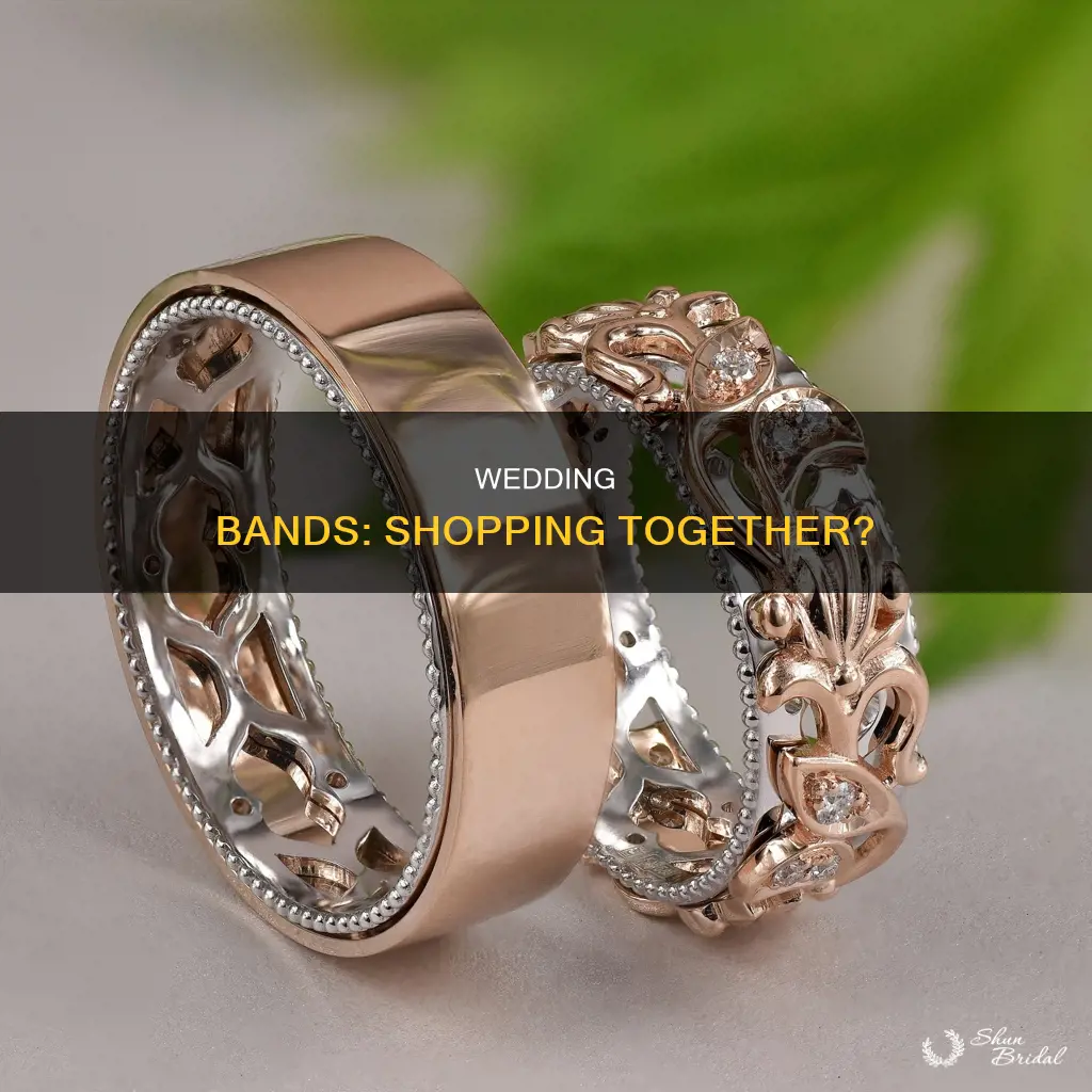 do couples shop for wedding bands together