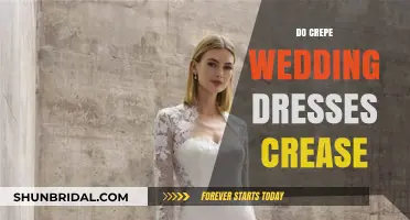 Crepe Wedding Dresses: Crease-Prone or Crease-Resistant?