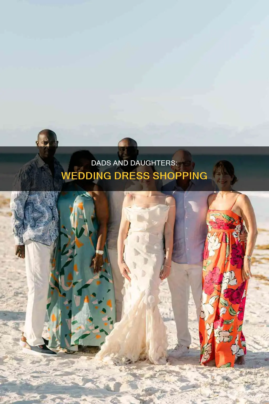 do dads go to wedding dress shopping