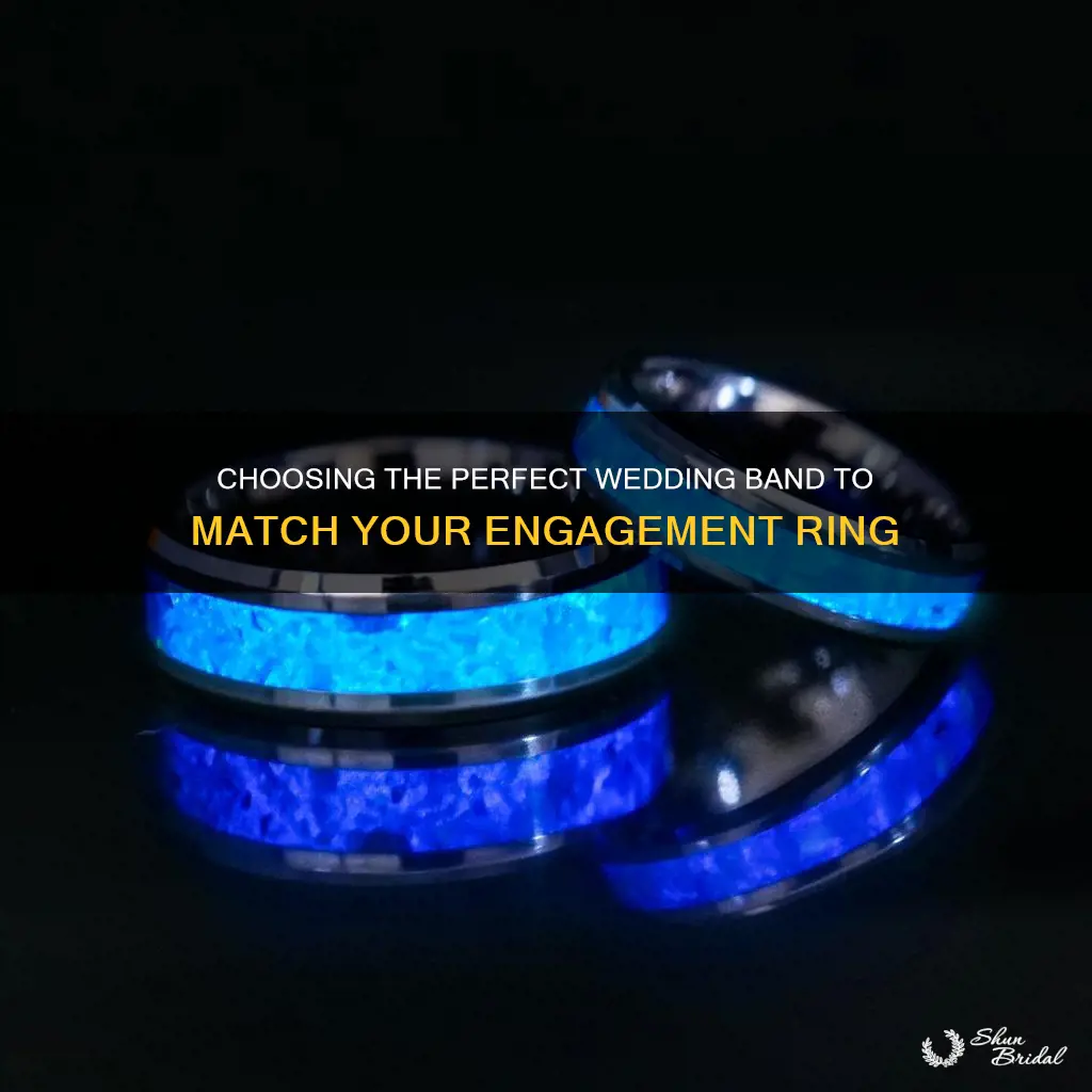 do engagement rings and wedding bands have to match