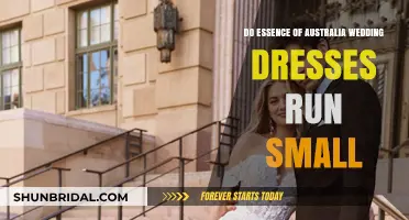 Essence of Australia Wedding Dresses: Do They Run Small?