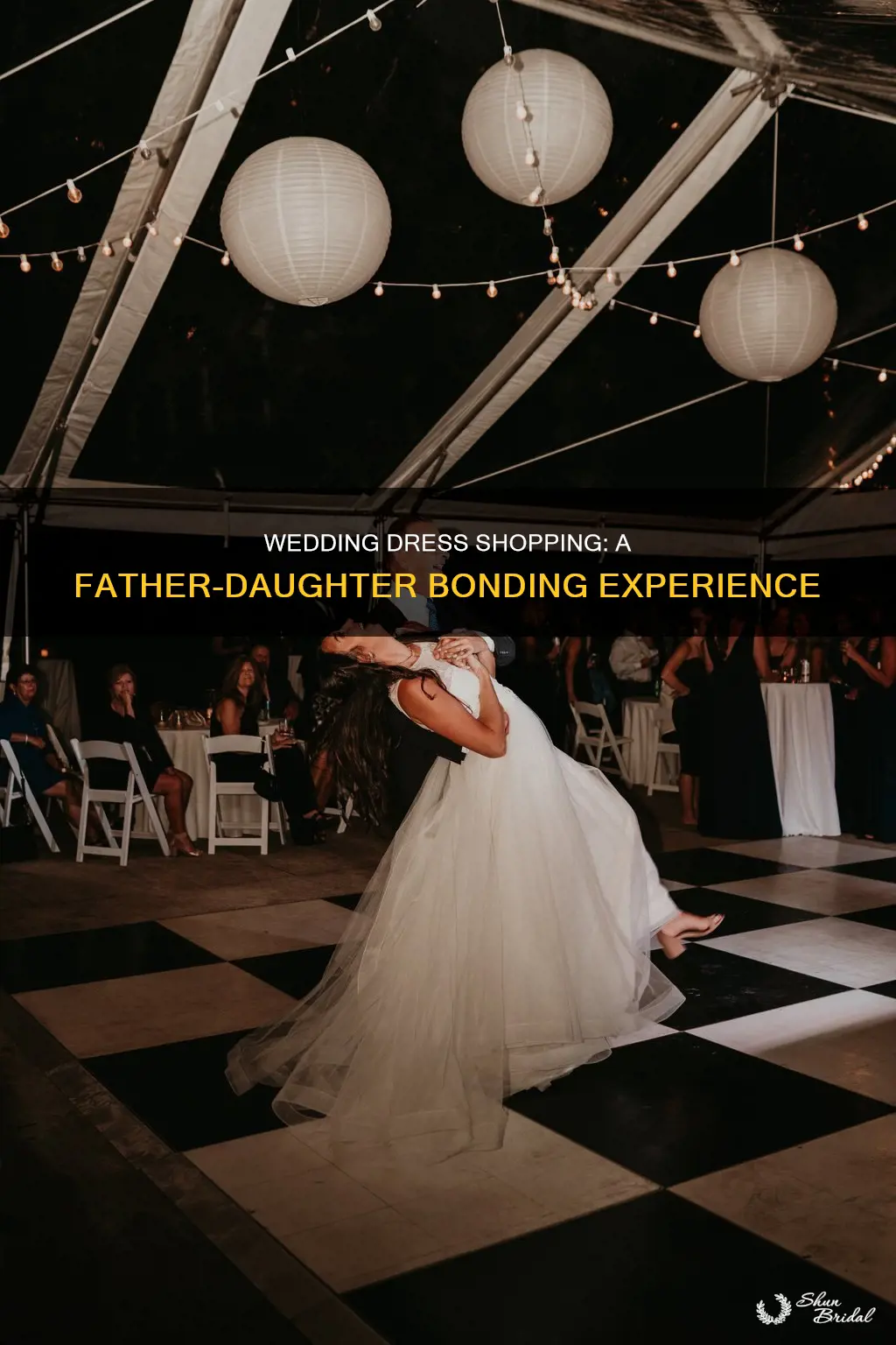 do fathers shop for wedding dresses with daughter