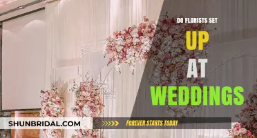 Florists' Wedding Setup: What to Expect