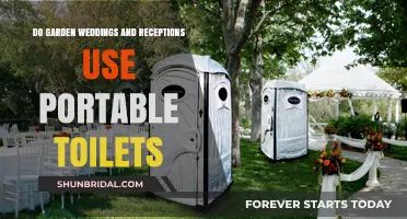 Garden Weddings: Portable Toilets, a Must-Have?
