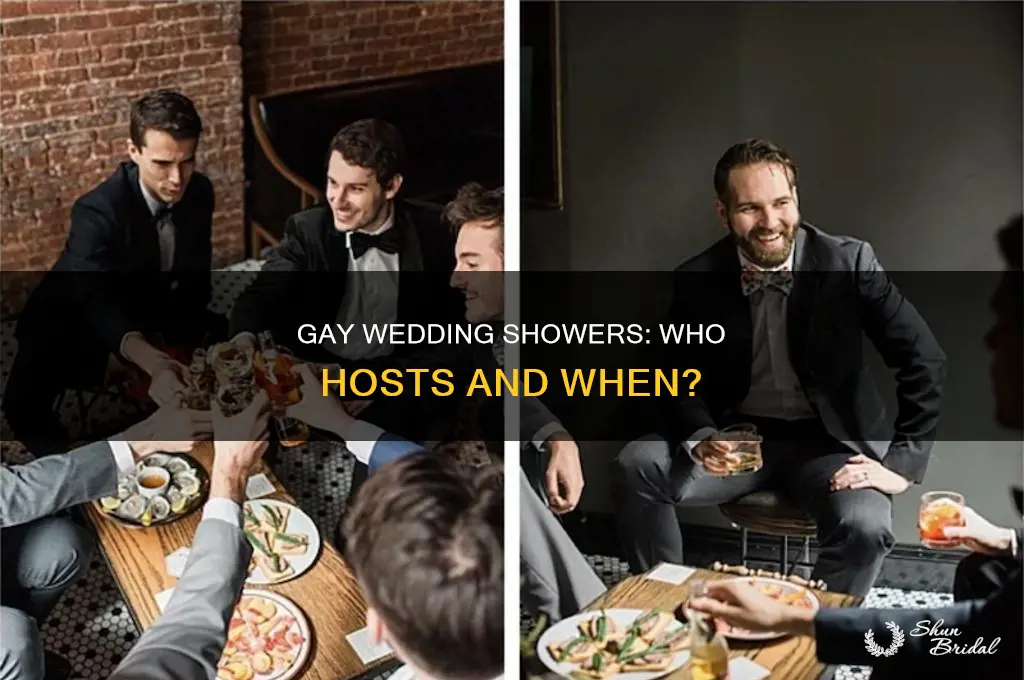 do gay weddings have showers
