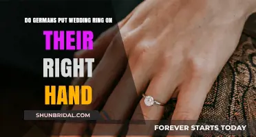 Wedding Ring Placement: German Tradition Explained