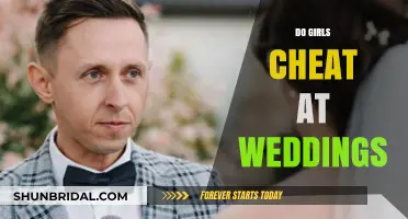 Do Women Cheat at Weddings?