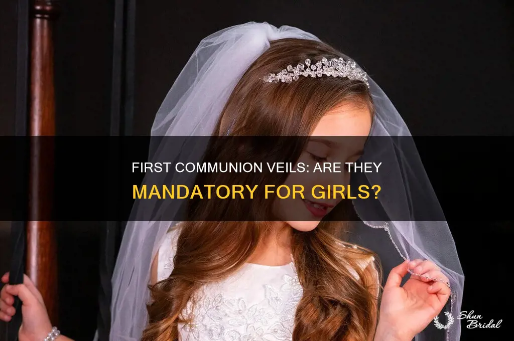 do girls have to wear a veil for first communion