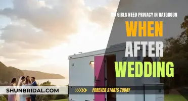 Privacy in the Bathroom: A Post-Wedding Conundrum for Girls