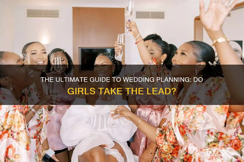 do girls plan their wedding