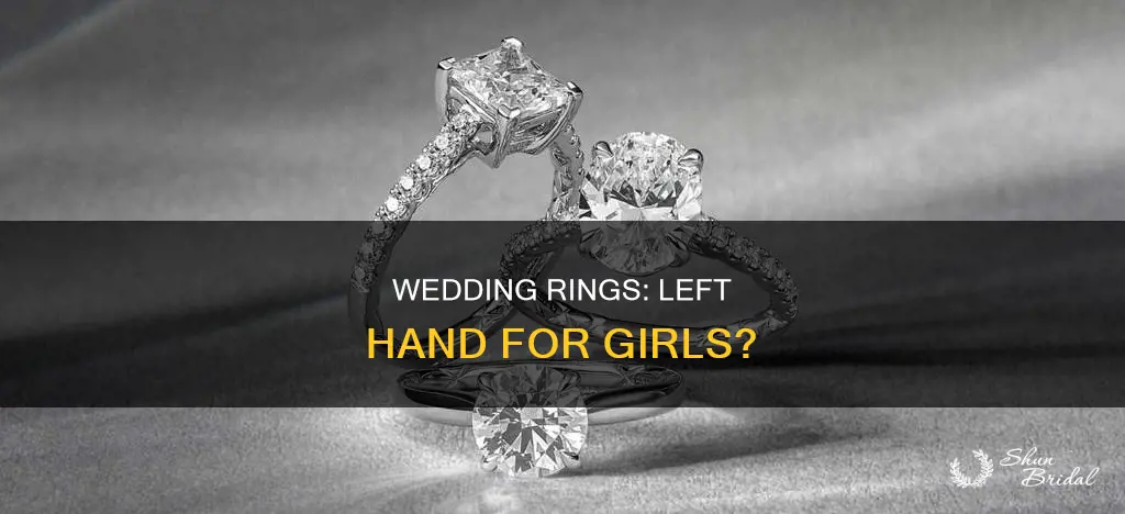 do girls ware wedding rings on the left hand