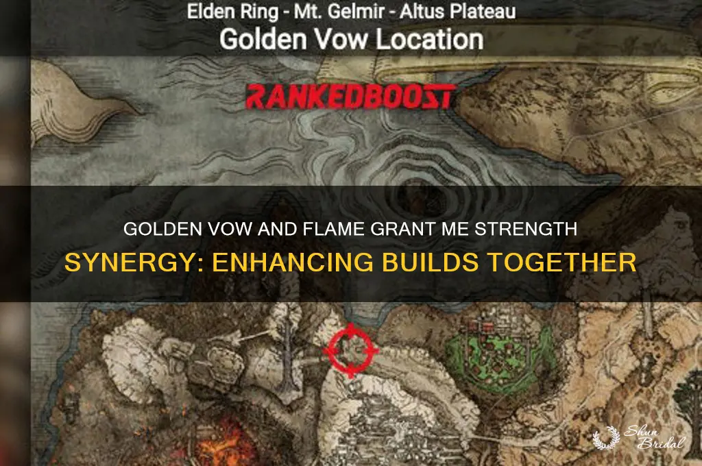 do golden vow and flame grand me strength work together