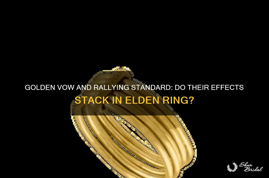do golden vow and rallying standard stack