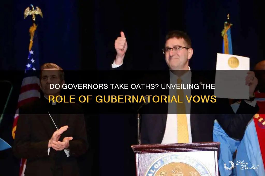 do governors make vows