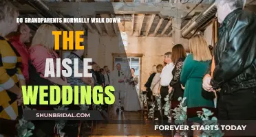 Who Walks Down the Aisle: Grandparents or Parents?