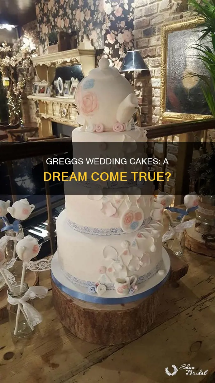 do greggs make wedding cakes