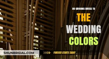Grooms and Wedding Colors: How to Match the Theme