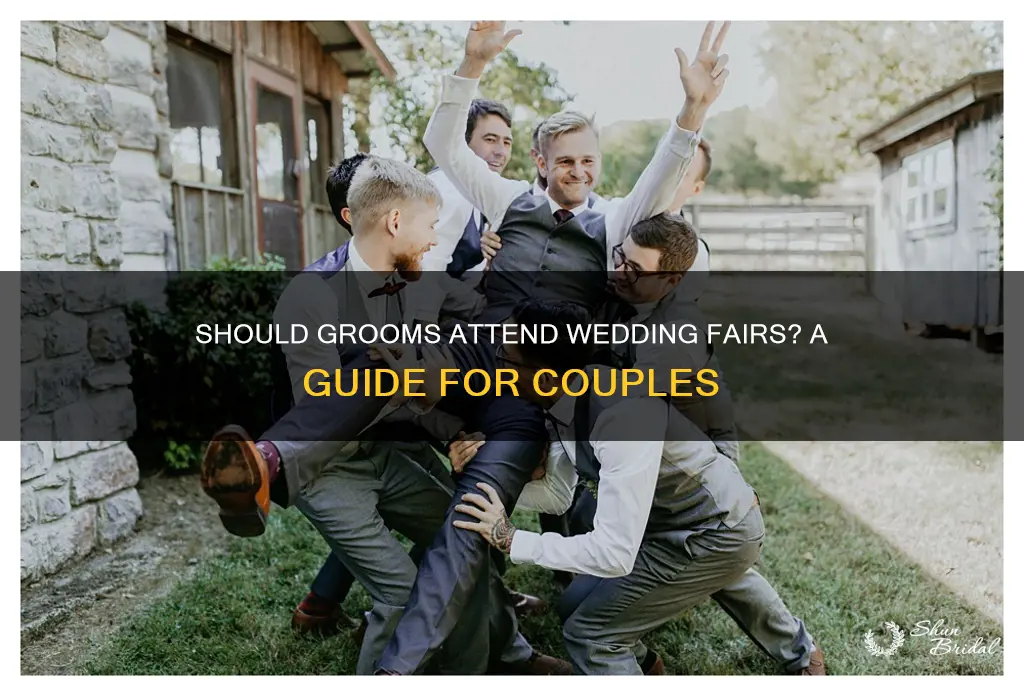 do grooms go to wedding fairs