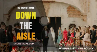 Do Grooms Walk Down the Aisle? Unveiling Wedding Traditions