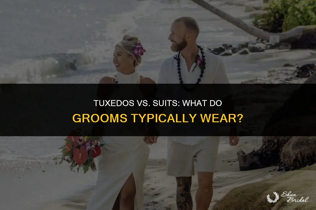 do grooms wear tuxedos or suits