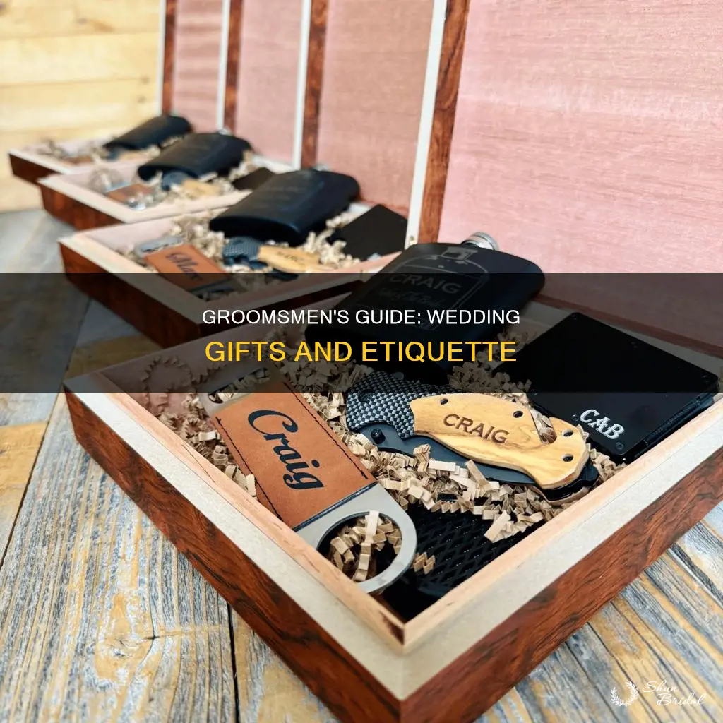 do groomsman need to get a wedding gift