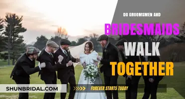 Groomsmen and Bridesmaids: Walking Together or Separately? Wedding Etiquette Explained
