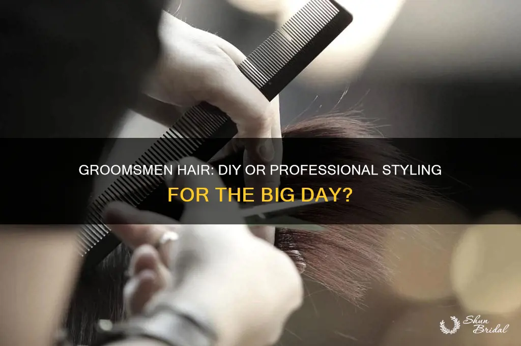 do groomsmen do their own hair