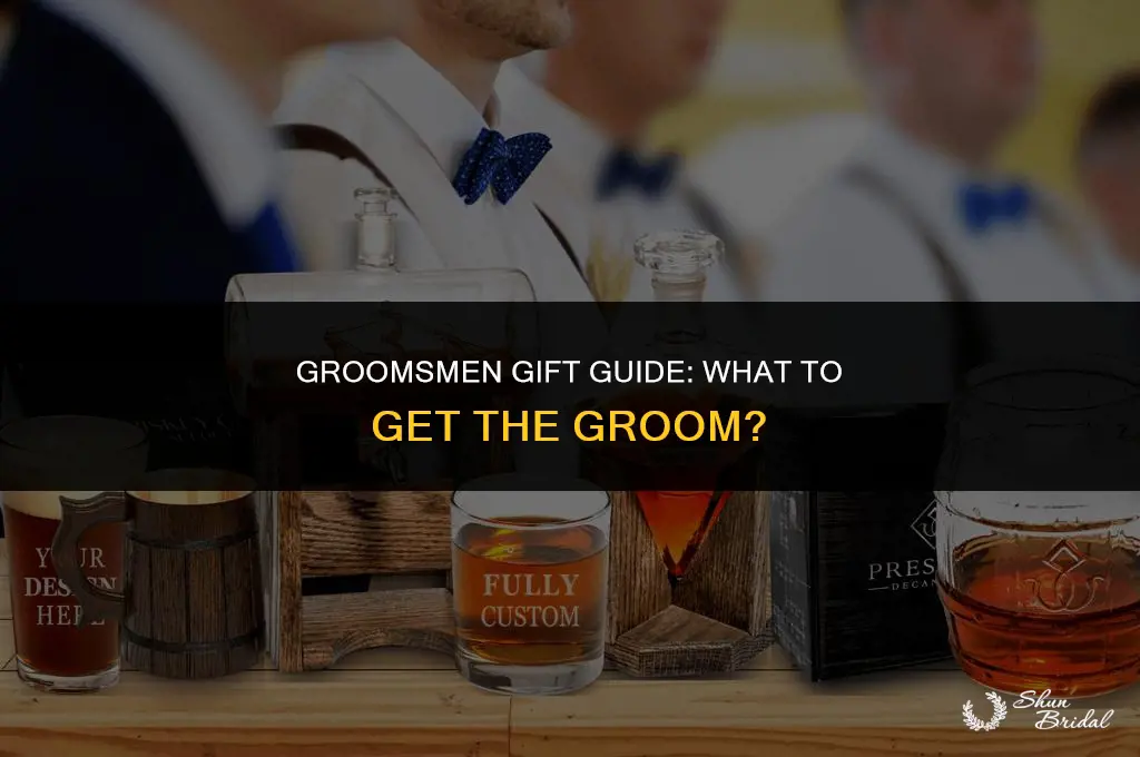 do groomsmen get the groom a gift