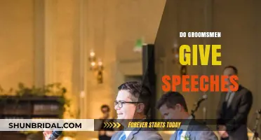Do Groomsmen Give Speeches? A Guide to Wedding Toasts
