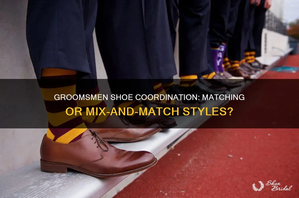 do groomsmen have to match shoes