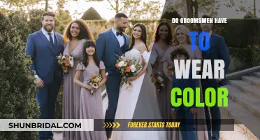 Groomsmen Attire: Must They Match with a Pop of Color?