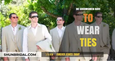 Groomsmen Tie Dilemma: To Wear or Not to Wear?
