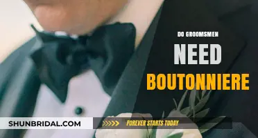 Should Groomsmen Wear Boutonnieres? A Guide for Wedding Planning