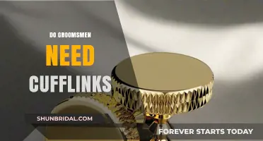 Do Groomsmen Need Cufflinks? A Guide to Wedding Accessories