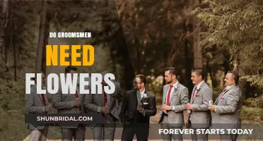 Should Groomsmen Carry Flowers? A Guide to Wedding Boutonnieres