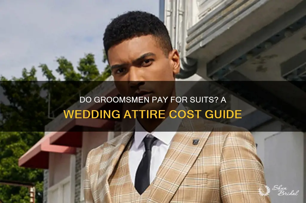 do groomsmen pay for suits