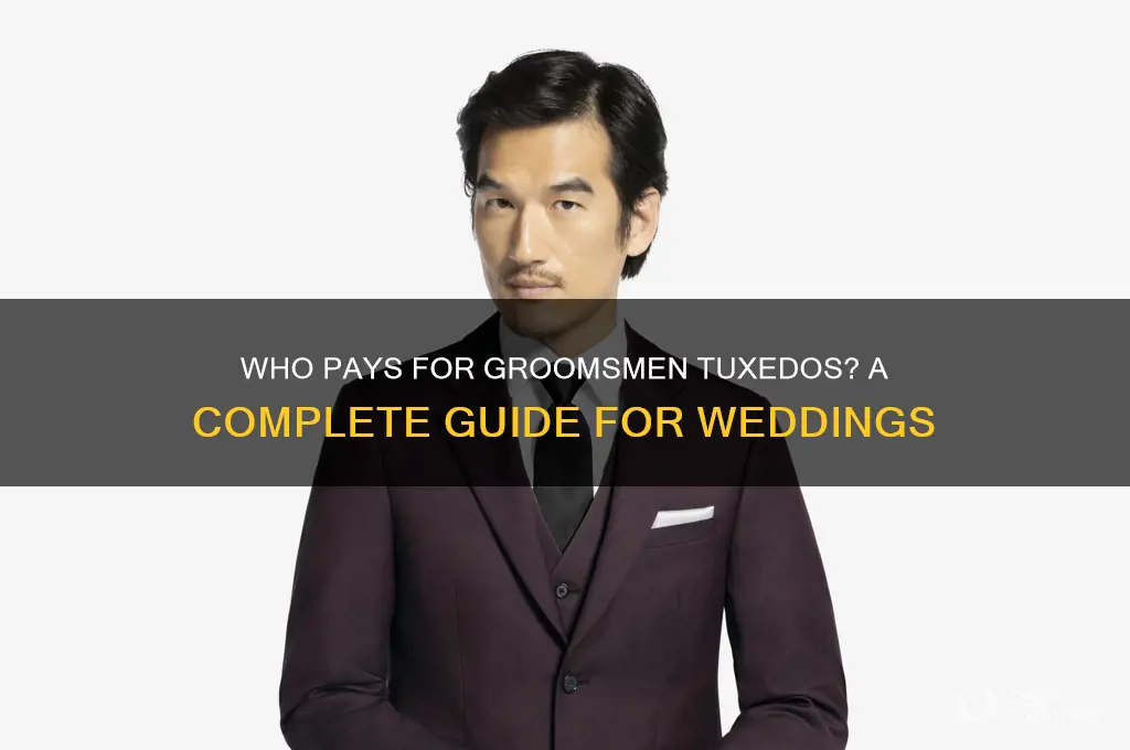 do groomsmen pay for their own tux
