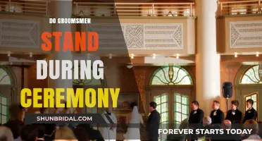Groomsmen Etiquette: Should They Stand During the Wedding Ceremony?